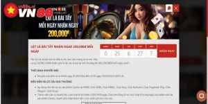 Chương trình khuyến mãi Casino tại VN88