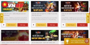 Chương trình khuyến mãi Slot game tại Vn88