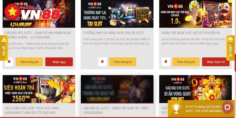 Lưu ý khi bạn nhận khuyến mãi Slot game VN88